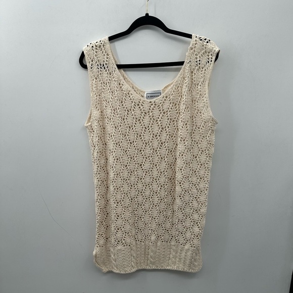 B BRONSON Vintage crotched sleeveless woman's tank. - Picture 1 of 9